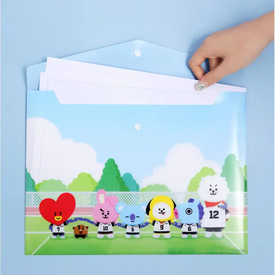 BT21 x Monopoly - PP File Pocket - School Edition - Monopoly - Accessories - Harumio