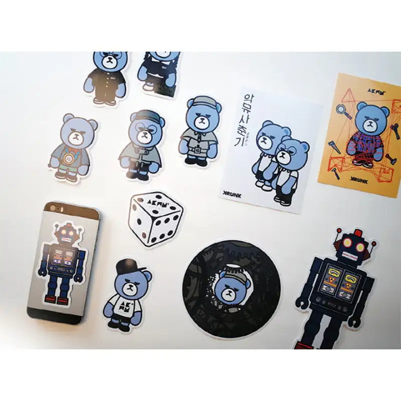 AKMU X Krunk - Spring - Sticker Set - AKMU - Stickers - Harumio AKMU X Krunk - Spring - Sticker Set - AKMU - Stickers - Harumio