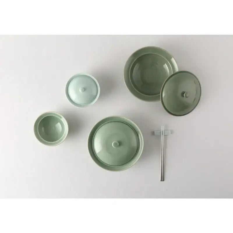 Chaora - Celadon Tureen - Chaora - Tableware - Harumio