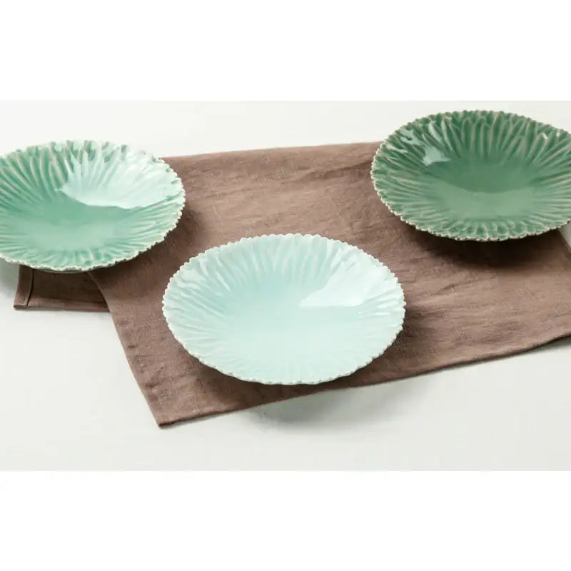 Chaora - Celadon Chrysanthemum Plate - Chaora - Tableware - Harumio