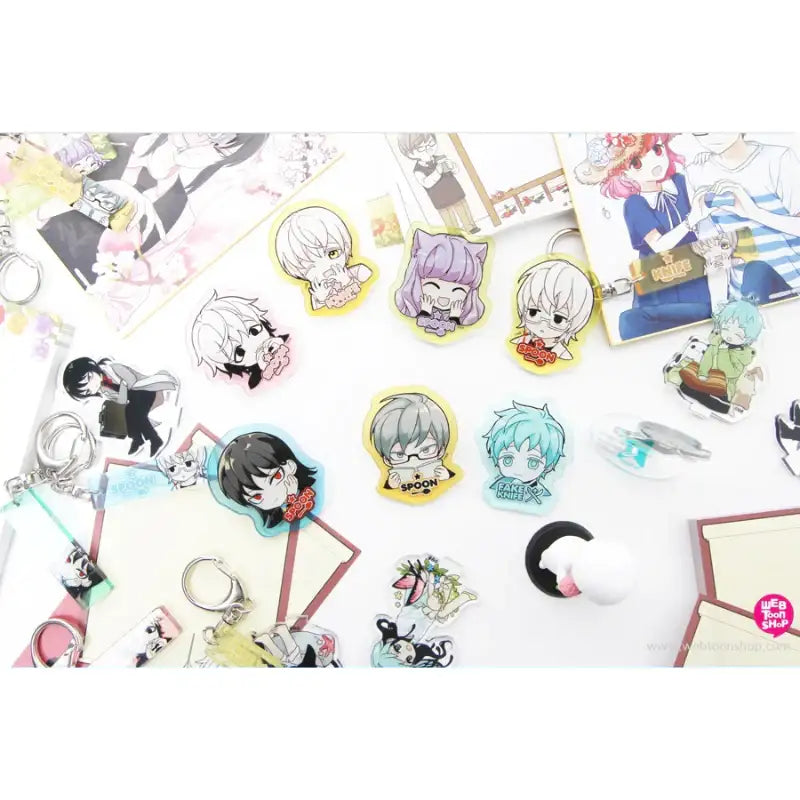 I Don't Want This Kind Of Hero - Acrylic Badge - Webtoon Shop - Badges - Harumio