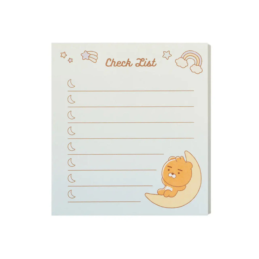 Kakao Friends - Mini Checklist Pad - Kakao Friends - Accessories - Harumio