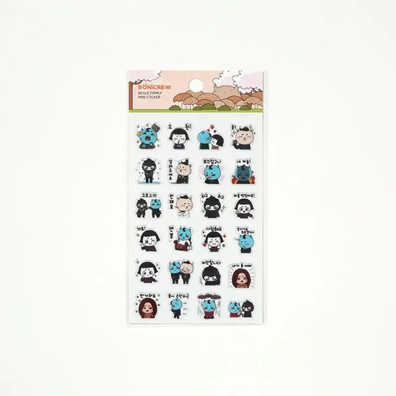 Bogle Family - PVC Sticker - BONICREW - Stationery - Harumio