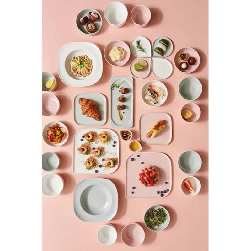 SPRING AROUND - Onban Milk & Peach Home Set (4 Pax) - SPRING AROUND - Tableware - Harumio
