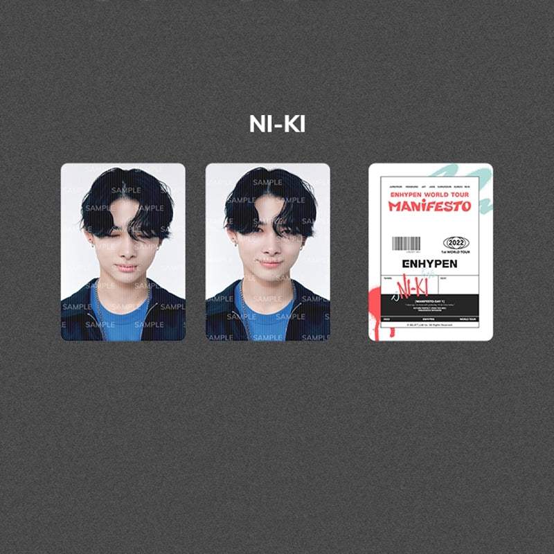 ENHYPEN - MANIFESTO - Lenticular Photo Set - ENHYPEN - Photo Card - Harumio ENHYPEN - MANIFESTO - Lenticular Photo Set - ENHYPEN - Photo Card - Harumio