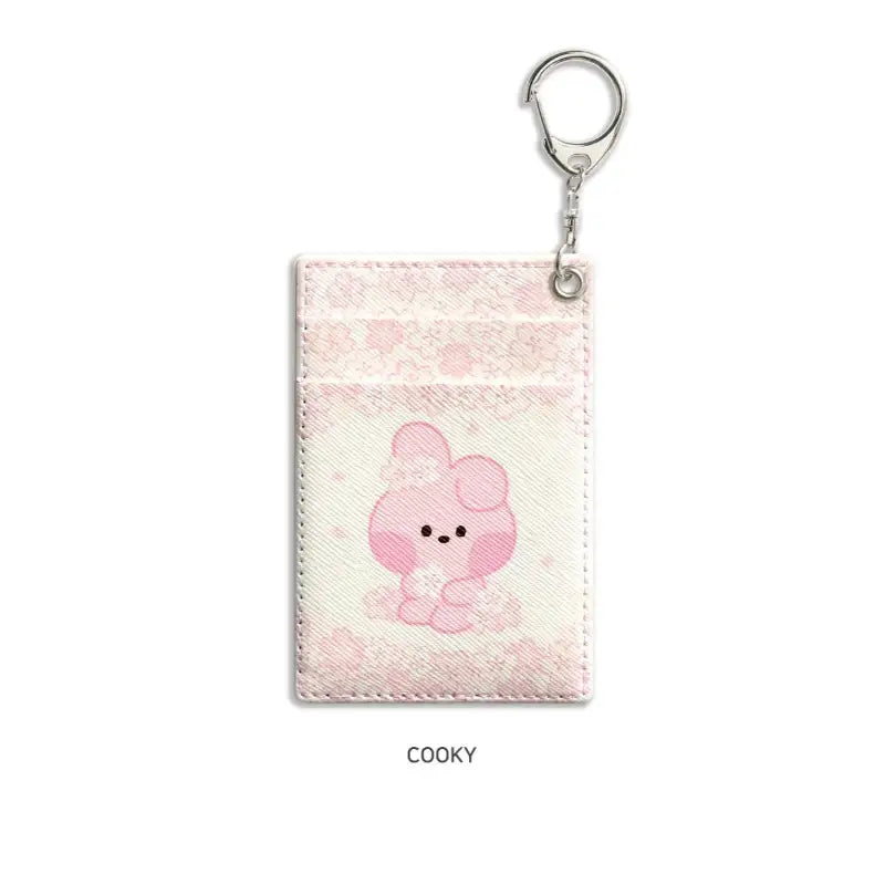Monopoly x BT21 - Minini Card Holder - Cherry Blossom - Monopoly - Card Holder - Harumio Monopoly x BT21 - Minini Card Holder - Cherry Blossom - Monopoly - Card Holder - Harumio