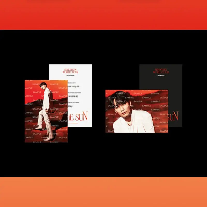 Seventeen - BE THE SUN - Postcard Book - SEVENTEEN - Book - Harumio Seventeen - BE THE SUN - Postcard Book - SEVENTEEN - Book - Harumio