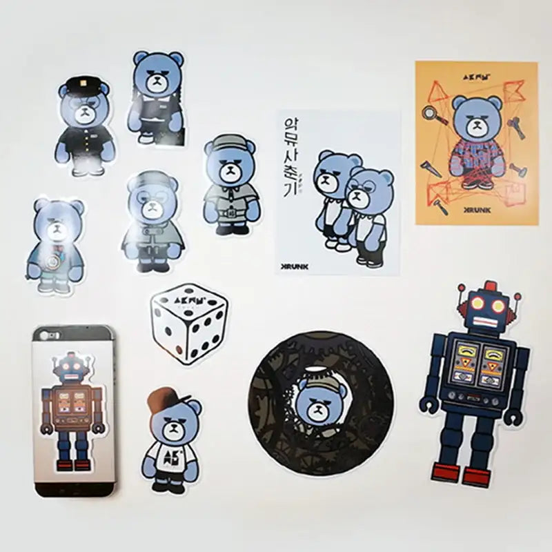 AKMU X Krunk - Spring - Sticker Set - AKMU - Stickers - Harumio AKMU X Krunk - Spring - Sticker Set - AKMU - Stickers - Harumio