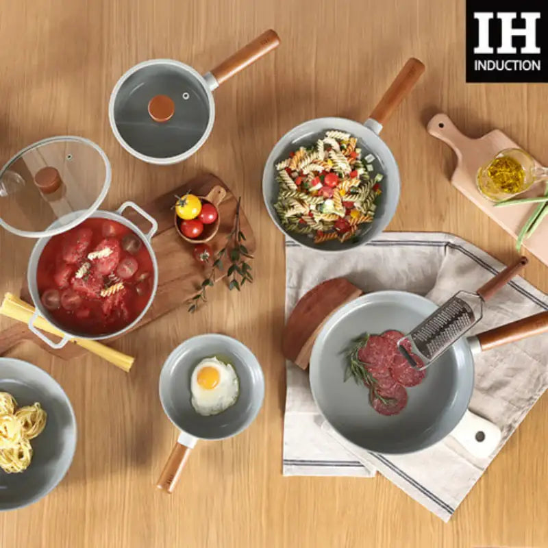 Neoflam - FIKA Reserve Cookware Set Of 7 - Neoflam - Cookware Sets - Harumio Neoflam - FIKA Reserve Cookware Set Of 7 - Neoflam - Cookware Sets - Harumio