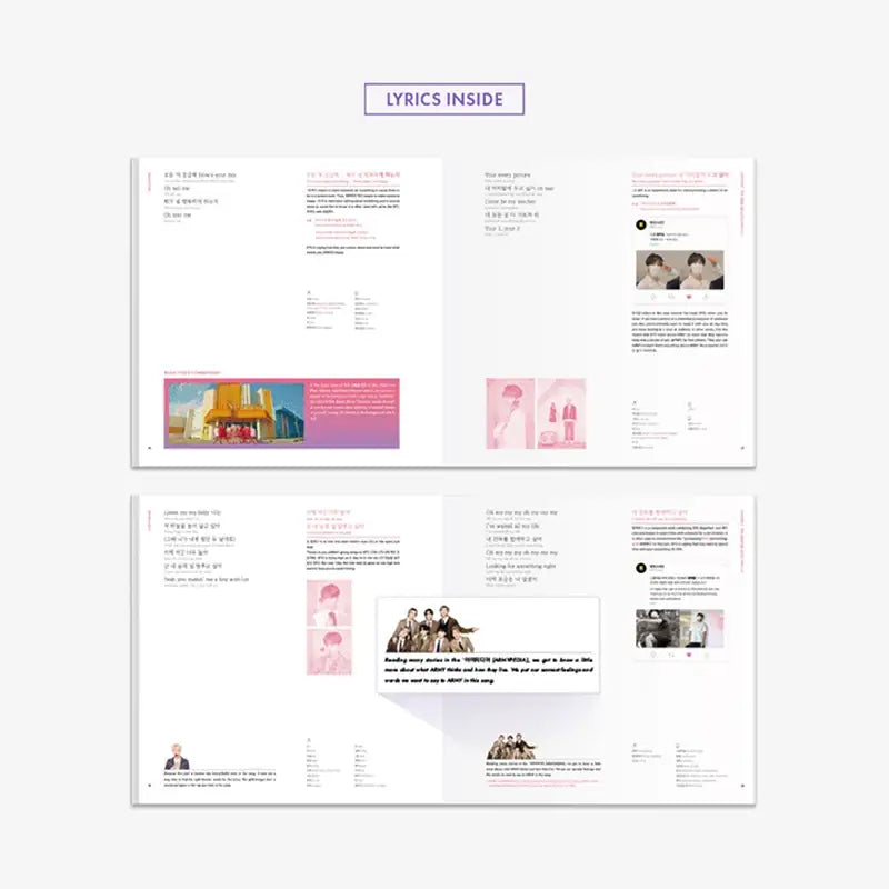 BTS Lyrics Inside - BTS - Books - Harumio BTS Lyrics Inside - BTS - Books - Harumio