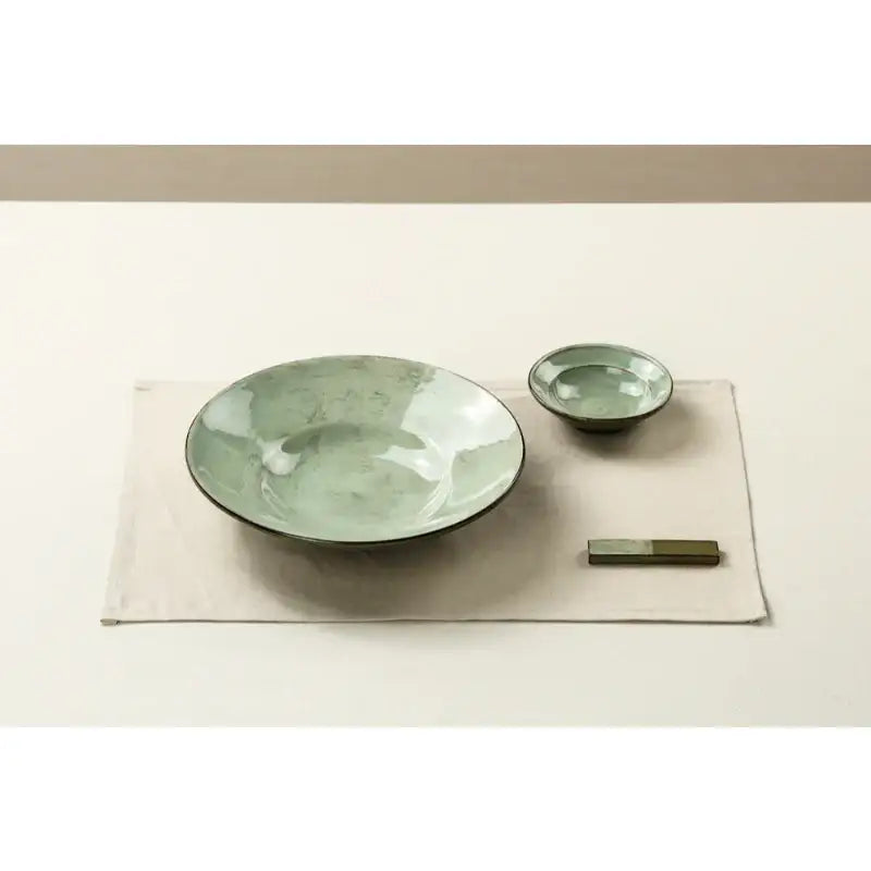 Chaora - Celadon Pasta Bowl - Chaora - Tableware - Harumio