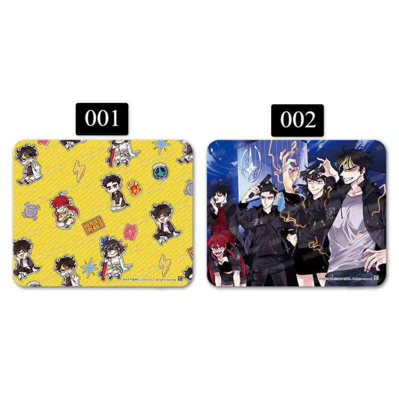 Heroes Plan B - Mouse Pad - Webtoon Shop - Mouse Pad - Harumio