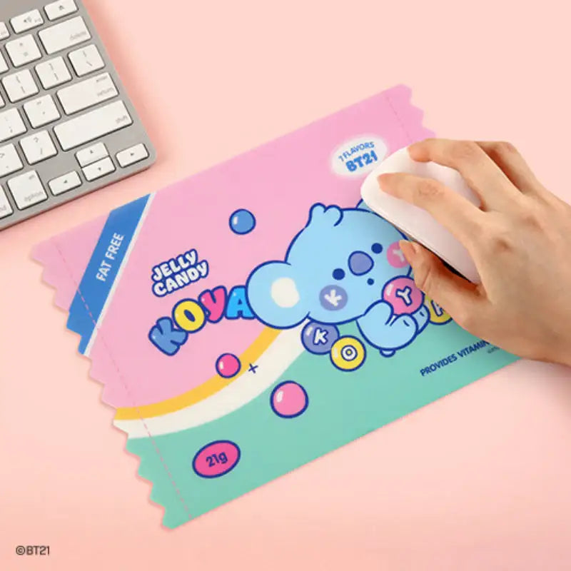 Monopoly X BT21 - Mouse Pad - Jelly Candy - BT21 - Mouse Pads - Harumio Monopoly X BT21 - Mouse Pad - Jelly Candy - BT21 - Mouse Pads - Harumio