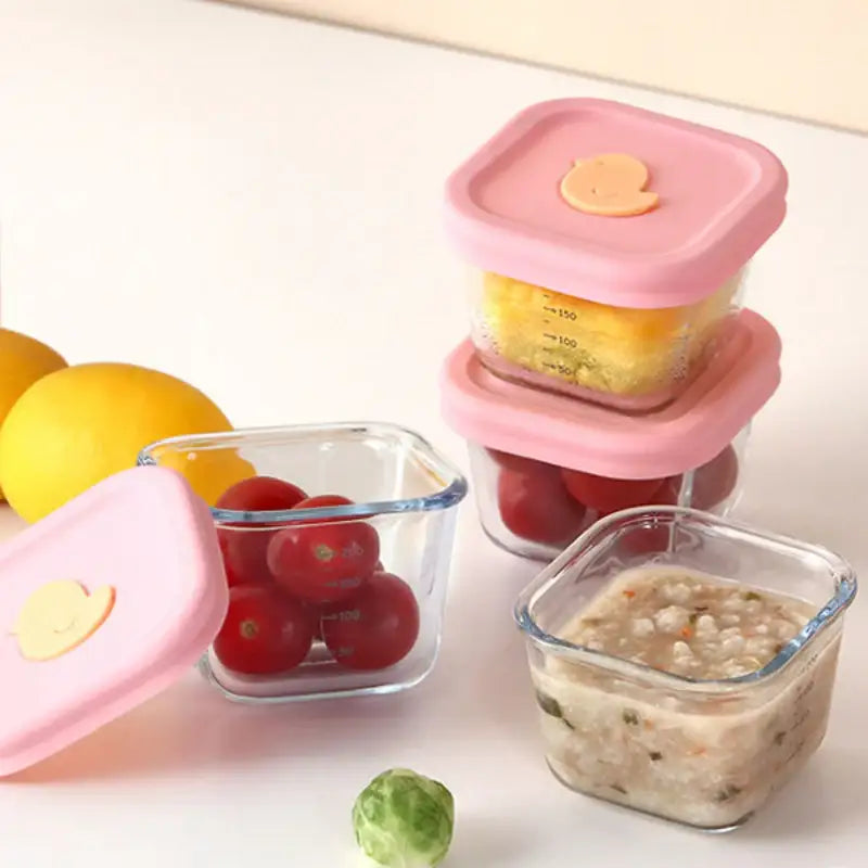 Neoflam - Komil Baby Food Container Set Of 4 - Neoflam - Baby Food Container - Harumio