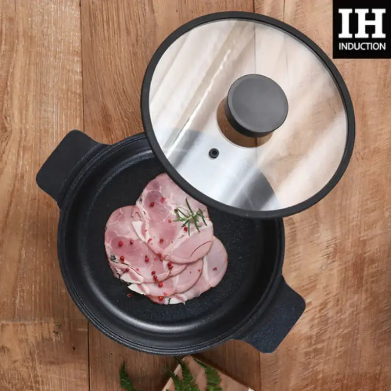 Neoflam - Vulcam Low Pot 24cm - Neoflam - Low Pot - Harumio