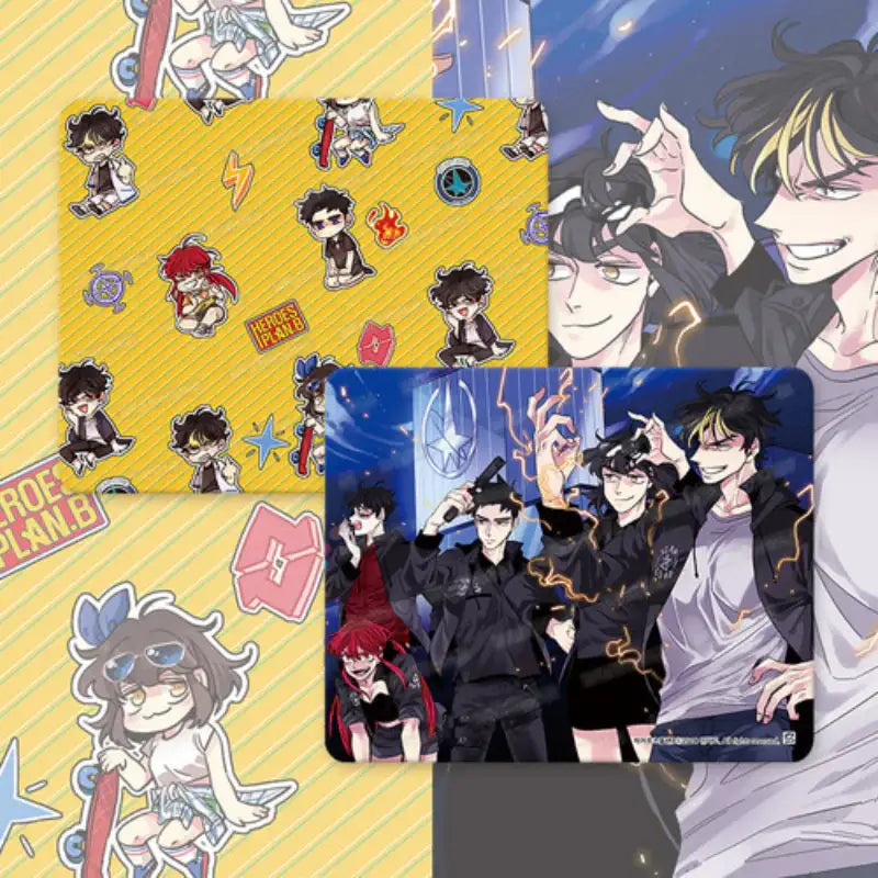Heroes Plan B - Mouse Pad - Webtoon Shop - Mouse Pad - Harumio
