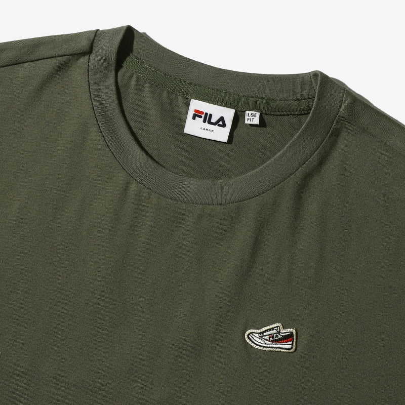 FILA x BTS - This Is Our Summer - Loose Fit Shoes Graphic Short Sleeve Tee