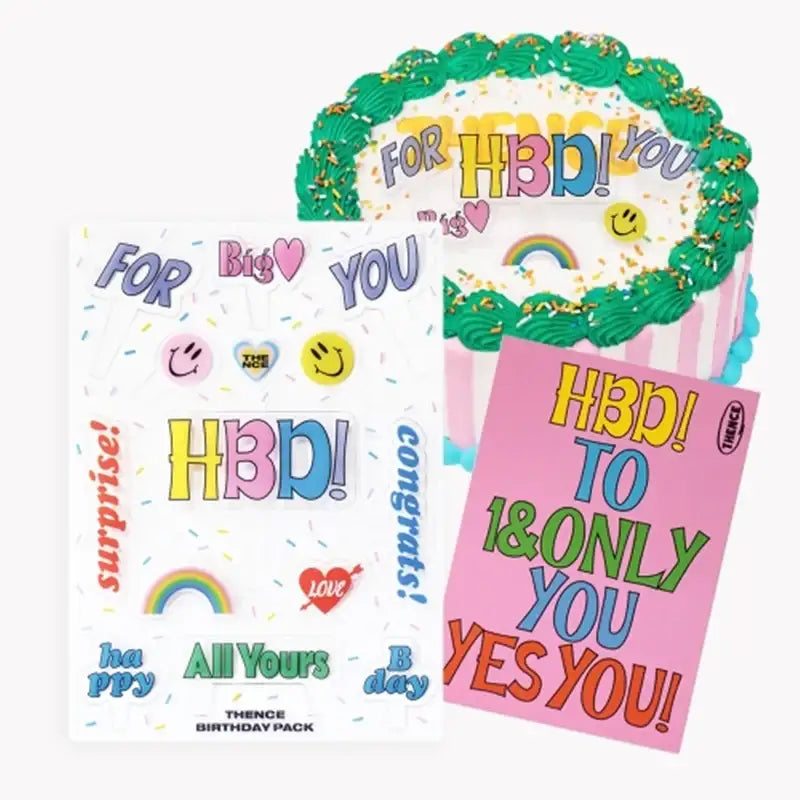 THENCE - Birthday Pack Ver.1 - THENCE - Accessories, Stationery - Harumio