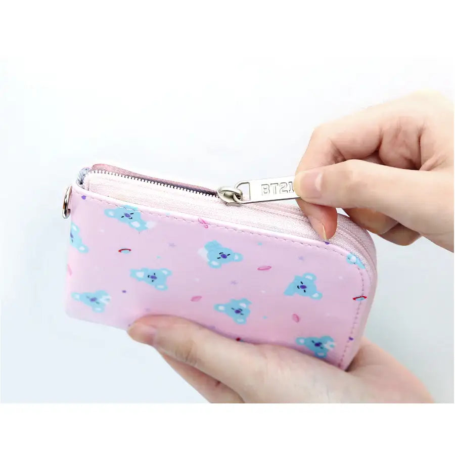 BT21 x Monopoly - Pattern Card Pocket - Monopoly - Bag - Harumio BT21 x Monopoly - Pattern Card Pocket - Monopoly - Bag - Harumio