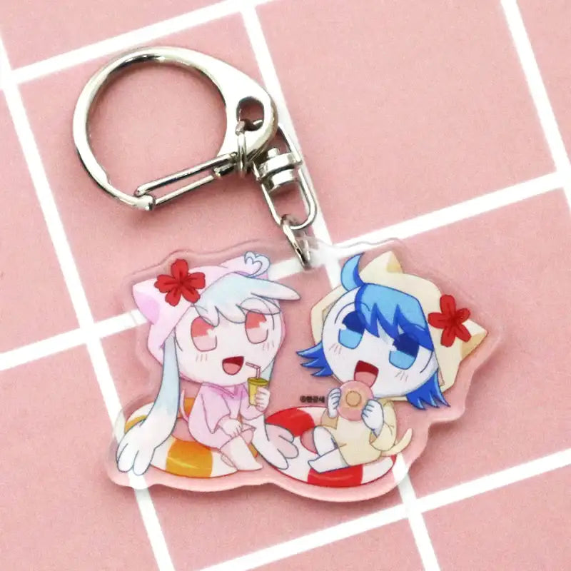 Hero Demon King Spaceman - Double-sided Acrylic Keyring - Webtoon Shop - Keyring - Harumio
