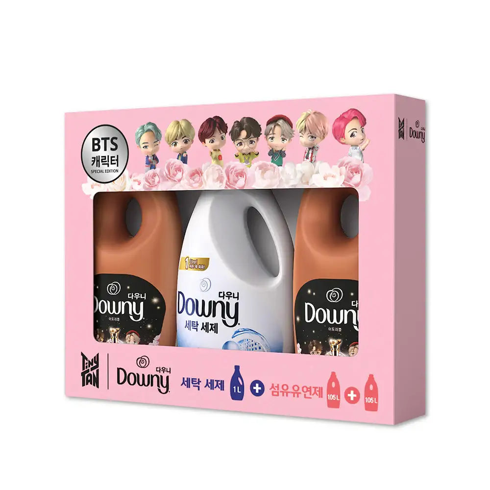 BTS x TinyTAN x Downy - Special Set (Fabric Softener and Laundry Detergent) - BTS x TinyTAN x Downy - Accessories - Harumio BTS x TinyTAN x Downy - Special Set (Fabric Softener and Laundry Detergent) - BTS x TinyTAN x Downy - Accessories - Harumio