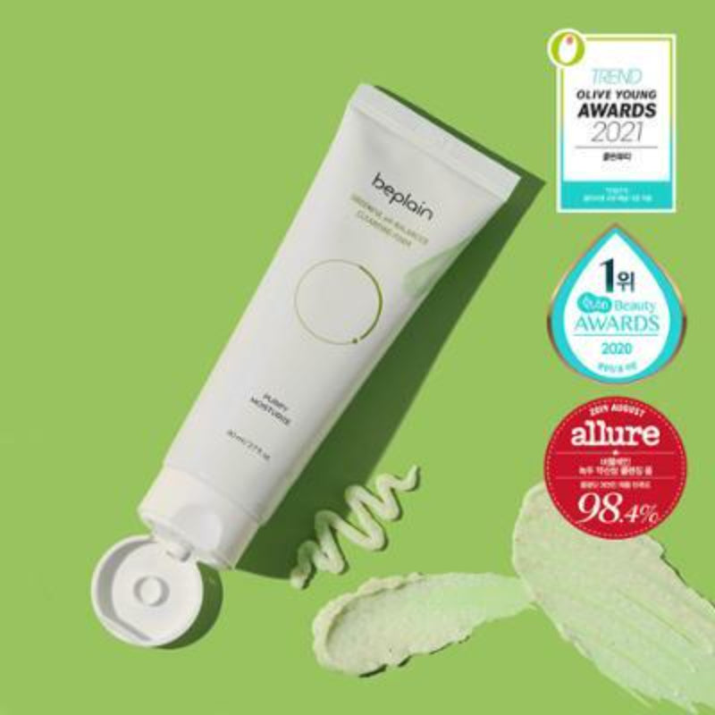 Olive Young - Beplain Mung Bean Mildly Acidic Cleansing Foam