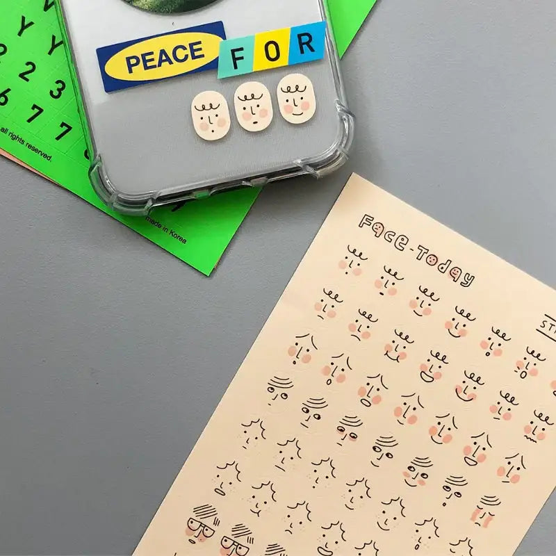 Circus Boy Band - Face Sticker - Circus Boy Band - Decorative Stickers - Harumio Circus Boy Band - Face Sticker - Circus Boy Band - Decorative Stickers - Harumio