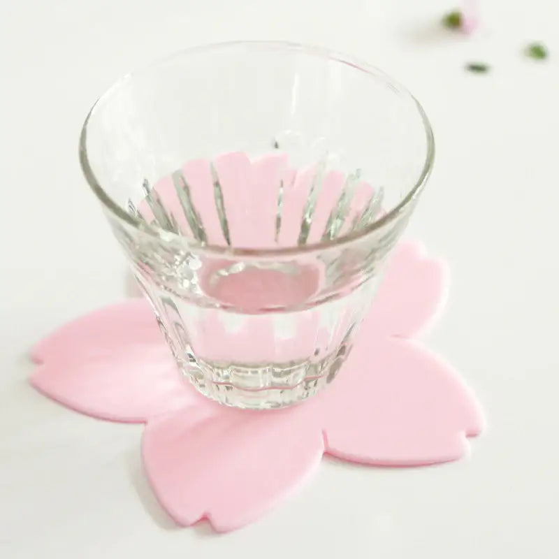 Dailylike x 10x10 - Cherry Blossom Silicone Coaster - Dailylike x 10x10 - Kitchenware - Harumio Dailylike x 10x10 - Cherry Blossom Silicone Coaster - Dailylike x 10x10 - Kitchenware - Harumio