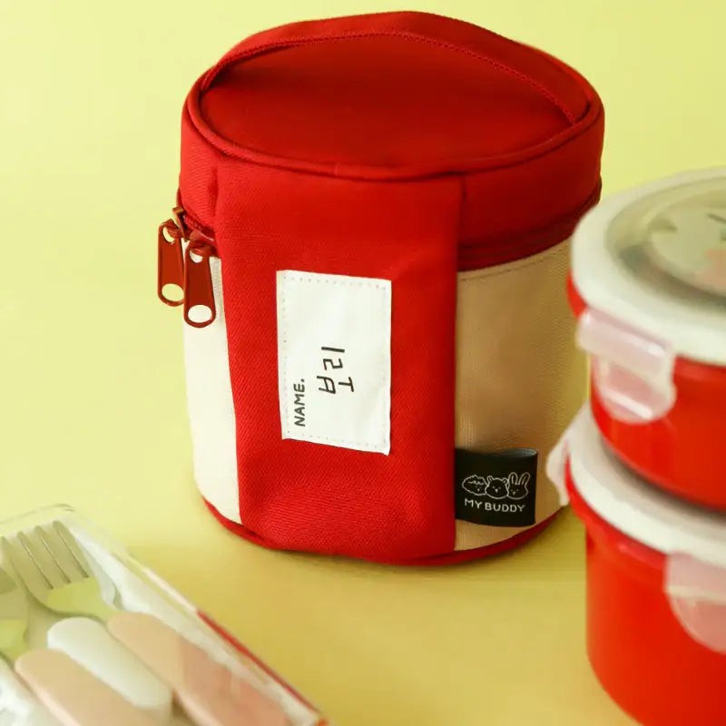 Dailylike x 10x10 - My Buddy Stainless Lunch Box - Dailylike x 10x10 - Kitchenware - Harumio Dailylike x 10x10 - My Buddy Stainless Lunch Box - Dailylike x 10x10 - Kitchenware - Harumio