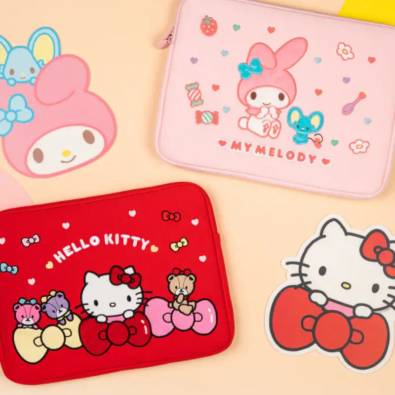 Sanrio x 10x10 - Laptop Pouch - Sanrio x 10x10 - Laptop Pouch - Harumio Sanrio x 10x10 - Laptop Pouch - Sanrio x 10x10 - Laptop Pouch - Harumio