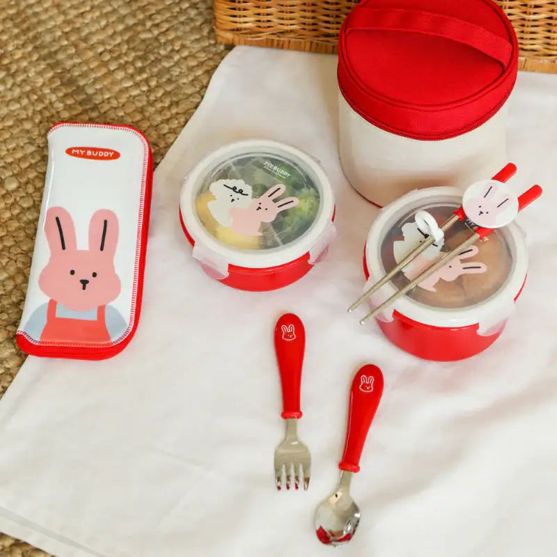 Dailylike x 10x10 - My Buddy Kids Cutlery Set - Dailylike x 10x10 - Kitchenware - Harumio