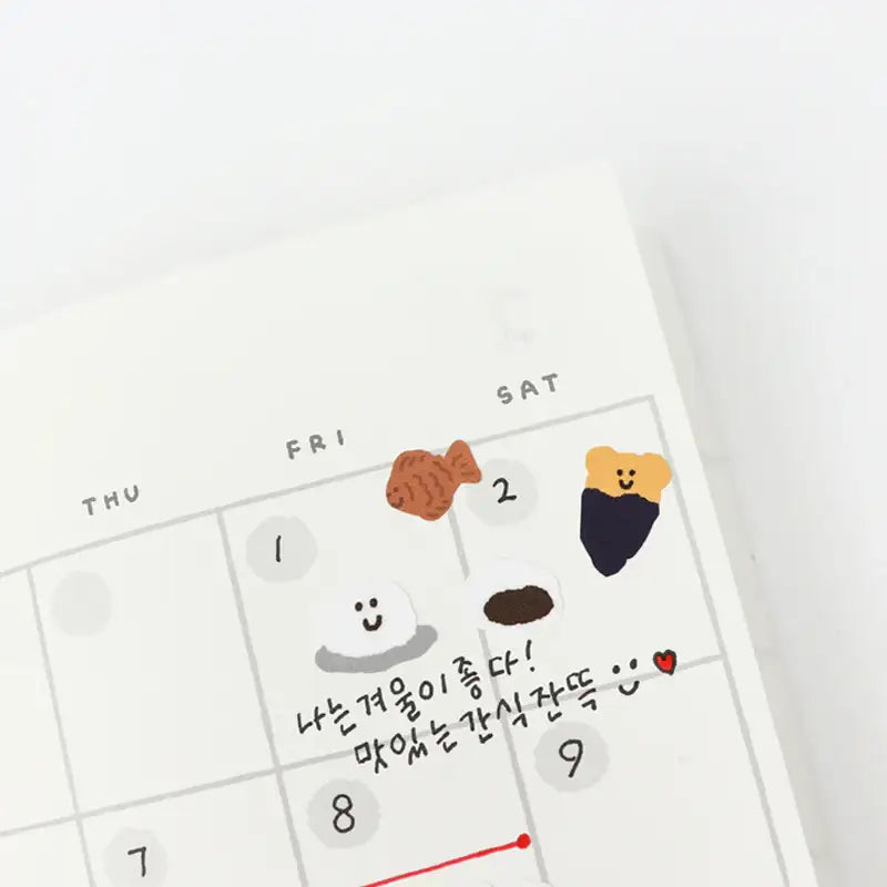 Teteum - Winter Sticker - Teteum - Stationary - Harumio