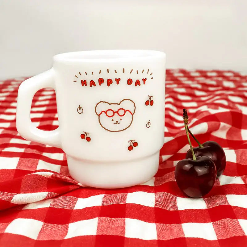 Teteum - Milk Glass Cup - Teteum - Tableware - Harumio