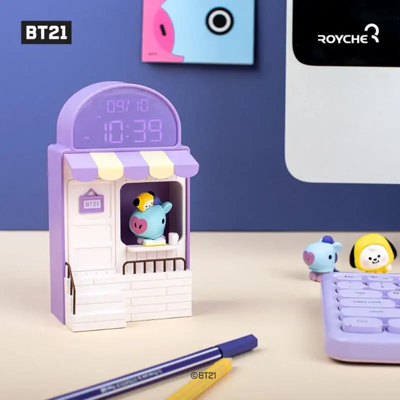 Royche x BT21 - 2022 Little Buddy Cafe Clock - Royche - Electronics - Harumio