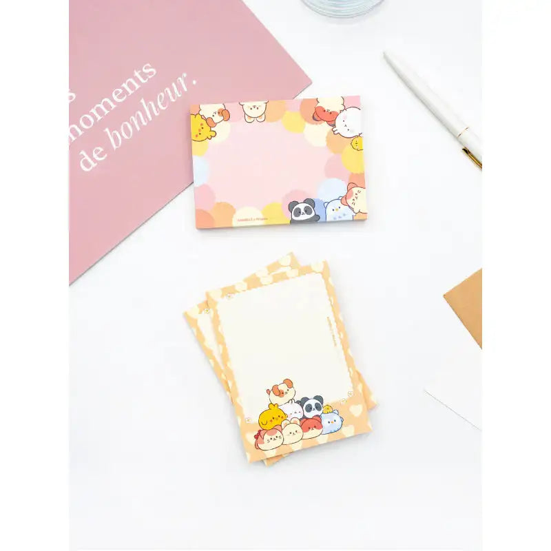 Anirollz x Molang - Memo pad - Molang - Memo pad - Harumio