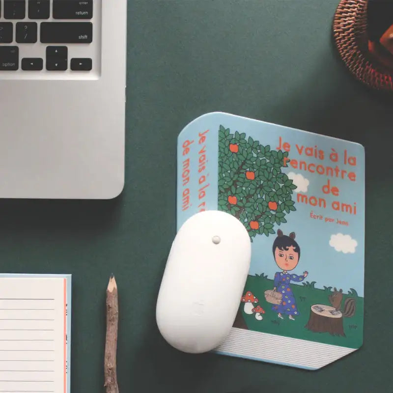 1537 - Book Mouse Pad - 1537 - Mouse Pads - Harumio