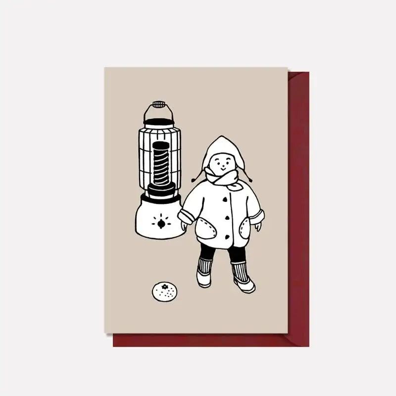 Stay With Us - Winter Baby Card - Stay With Us - Card - Harumio Stay With Us - Winter Baby Card - Stay With Us - Card - Harumio