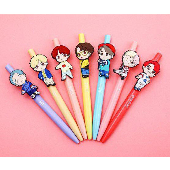 BTS Pop-up Store - House of BTS - Character Pen Set