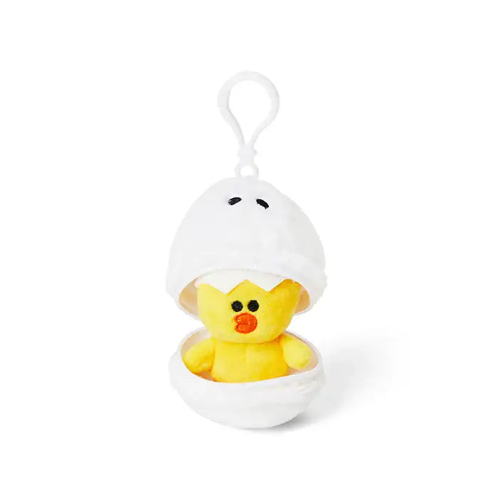Line Friends - Sally & Friends Plush Doll Keyring - Line Friends - Plush - Harumio