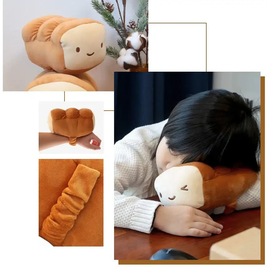 COTTONFOOD FRIENDS - Mochi Bread Cushion - COTTONFOOD FRIENDS - Accessories - Harumio COTTONFOOD FRIENDS - Mochi Bread Cushion - COTTONFOOD FRIENDS - Accessories - Harumio
