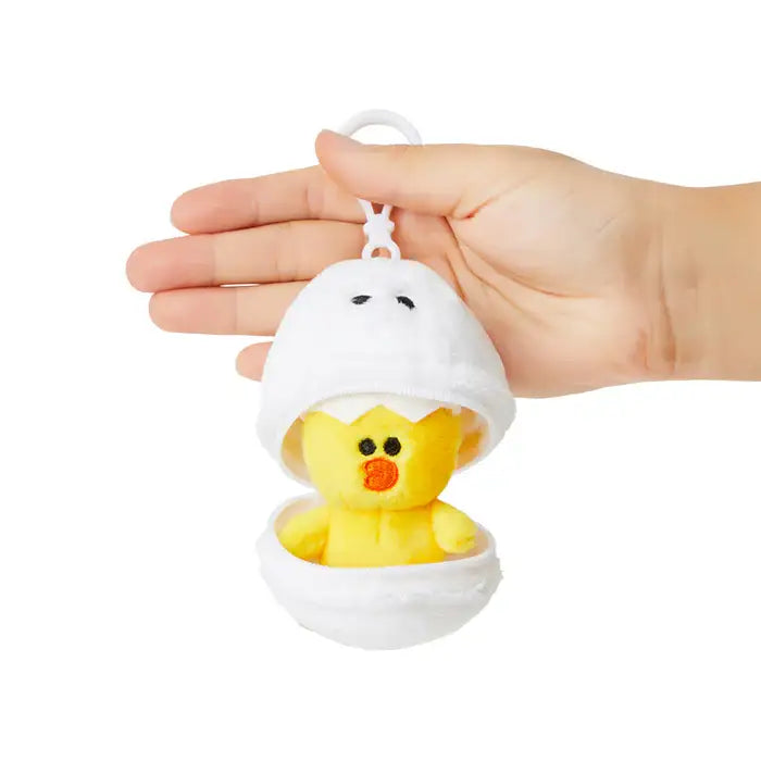 Line Friends - Sally & Friends Plush Doll Keyring - Line Friends - Plush - Harumio