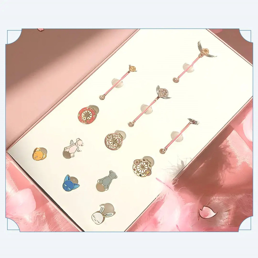 OST x Cardcaptor Sakura - Limited Edition Brooch Set - OST - Accessories - Harumio