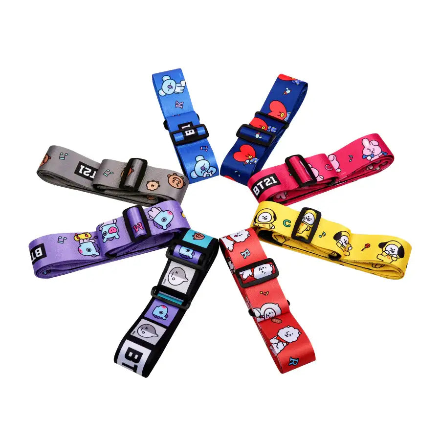 BT21 x Monopoly - Luggage Belt - BT21 - Luggage Belt - Harumio