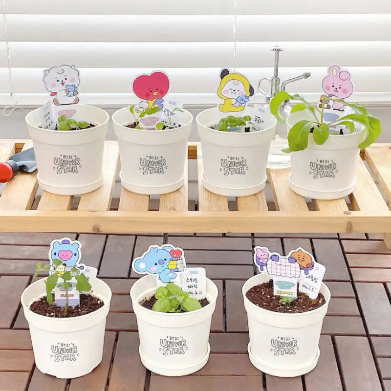 NARA HOME DECO X BT21 - Seed Stick Kit - NARA HOME DECO - Seed Stick Kit - Harumio