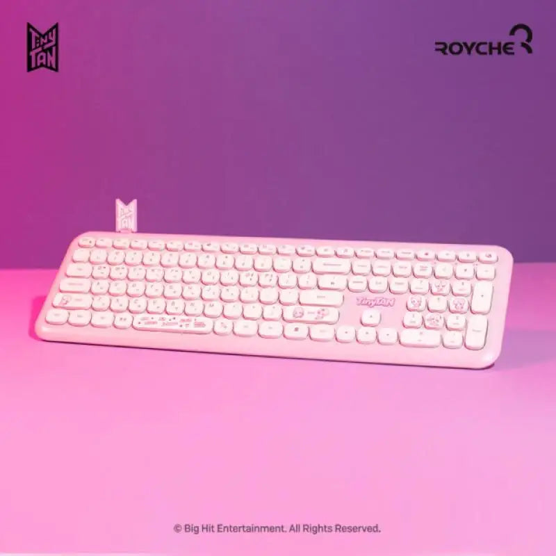 BTS - TinyTan x ROYCHE - Wireless Keyboard - BTS - Wireless Keyboard - Harumio