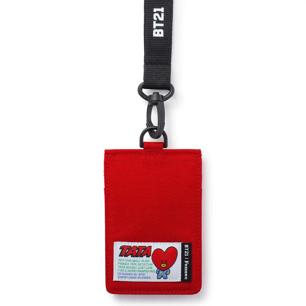 BT21 x Fennec - Neck Strap Card Holder - BT21 - Card Holder - Harumio