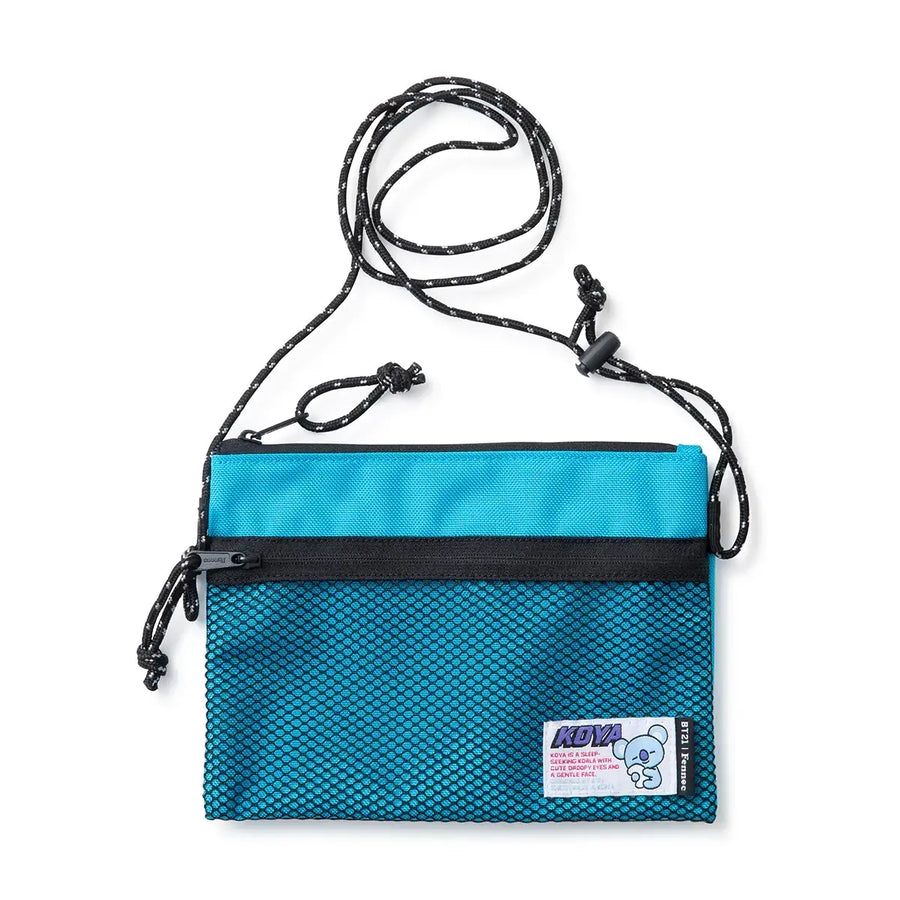 BT21 x Fennec - Mesh Mini Cross Bag - BT21 - Bag - Harumio