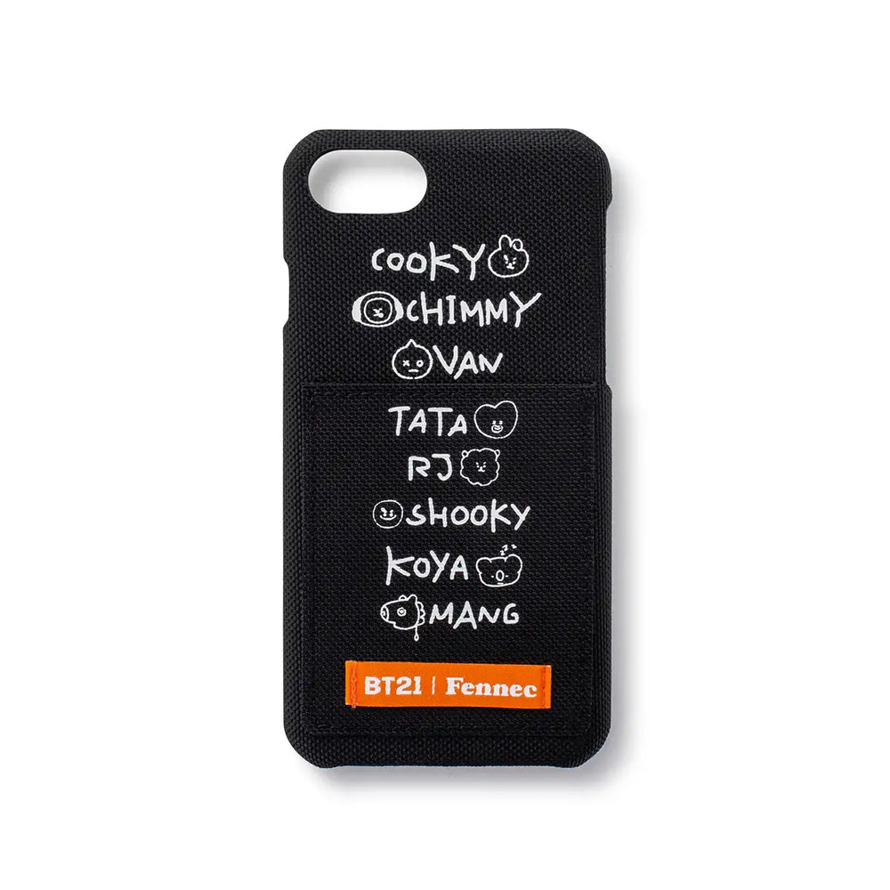 BT21 x Fennec - Lettering iPhone Case - BT21 - Phone Case - Harumio BT21 x Fennec - Lettering iPhone Case - BT21 - Phone Case - Harumio