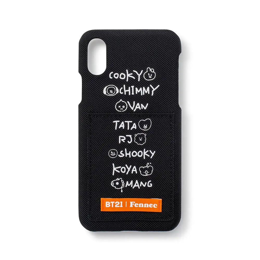 BT21 x Fennec - Lettering iPhone Case - BT21 - Phone Case - Harumio BT21 x Fennec - Lettering iPhone Case - BT21 - Phone Case - Harumio