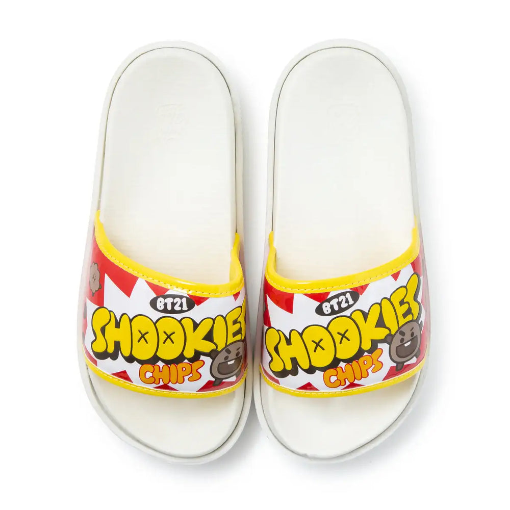 BT21 - Switfish Platform Slide Slippers - BT21 - Slipper - Harumio BT21 - Switfish Platform Slide Slippers - BT21 - Slipper - Harumio